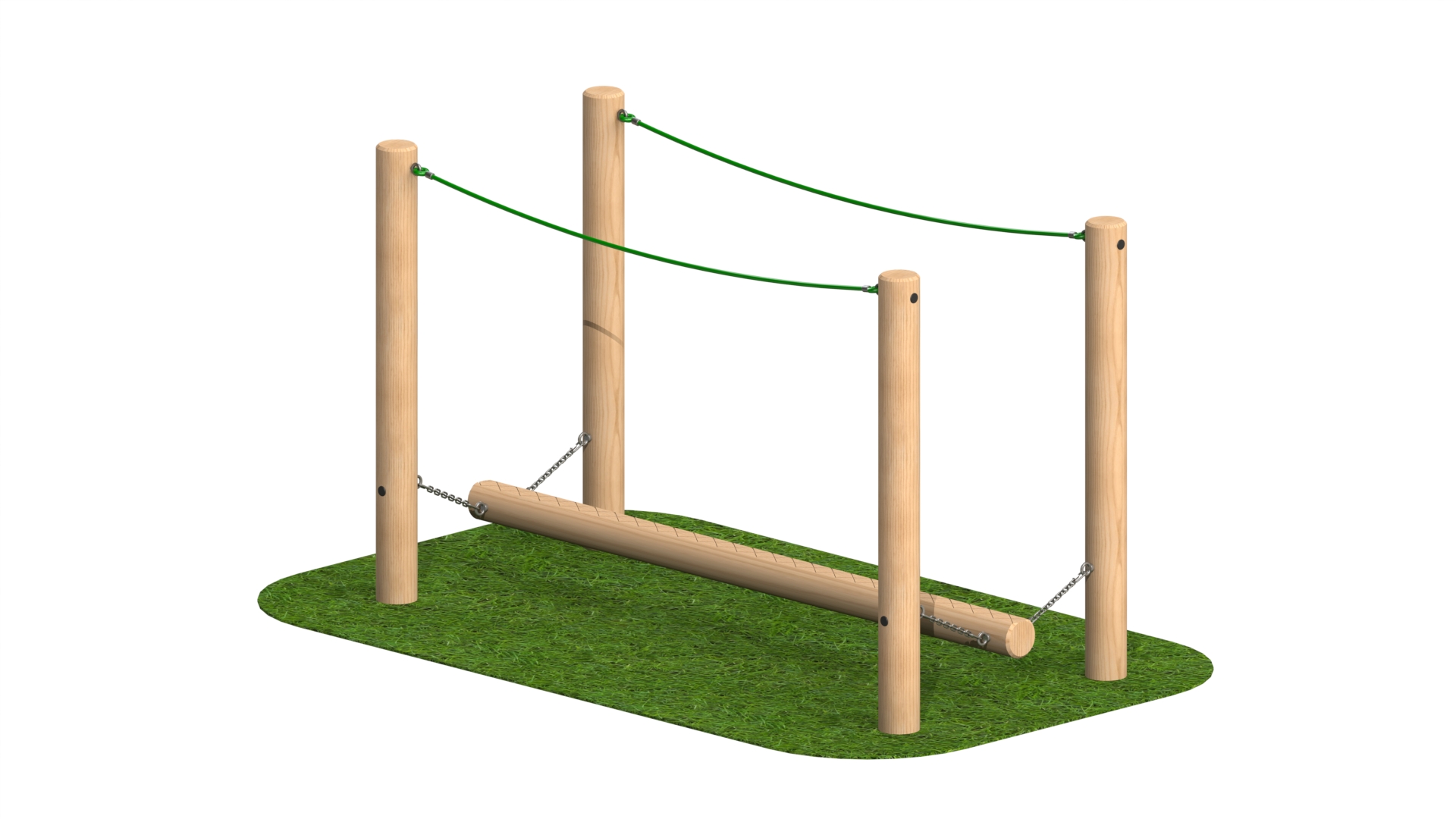 Wobble Log Bridge